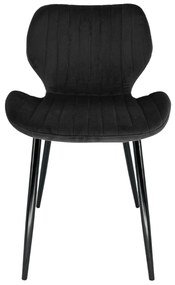 Set 4 buc. scaune sufragerie Xenofobos (negru). 1117272