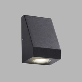 Aplica perete LED de exterior IP44 Down 2041-1BK SRT