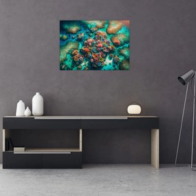 Tablou pe sticlă - Priveliște spre mare (70x50 cm)