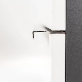 Mobilier complet de baie Vario Trim 60 antracit-alb