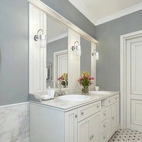 Rabalux 2194 - Aplica baie NIAGARA 1xE14/40W/230V IP44 crom