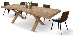 Masa Linda extensibila - RUSTIC INTEGRAL - 160 cm / 90 cm / h 77
