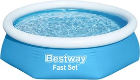 Piscină Gonflabilă Bestway Albastru 1880 L 244 x 61 cm