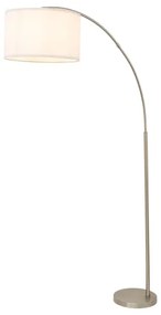 Lampadar ZENITH 1xE27/15W/230V crom mat/alb