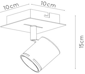 Spot LED dimabil Lucide 26994/05/31 RILOU 1xGU10/5W/230V