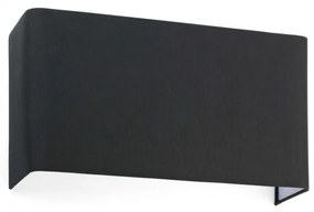Aplica de perete ambientala design modern COTTON 2L neagra
