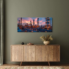 Tablou - Instalație industrială (120x50 cm)