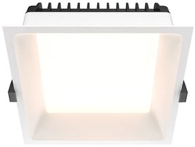 Spot LED incastrabil design tehnic Okno alb 11x11cm 3000K