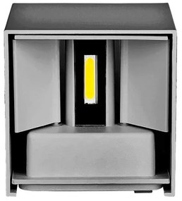 Aplică LED de exterior LED/5W/230V 4000K IP65 gri