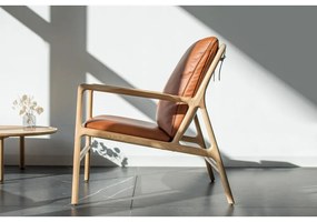 Fotoliu gri-natural Dedo – Gazzda