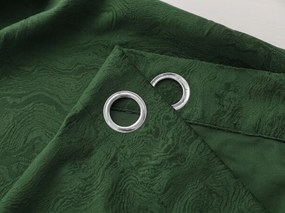 Draperie opaca DUNES VELVET 140x250 cm, verde inchis Agatat: Rejansa