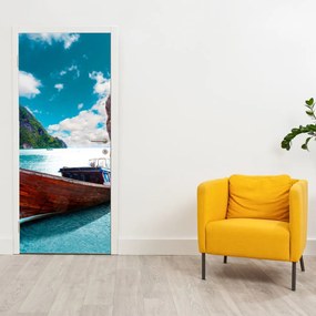 Fototapet pentru ușă - Raiul pe pământ (95x205cm)