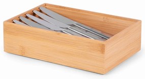 Organizator din bambus Compactor, 22,5 x 15 x 6,35 cm