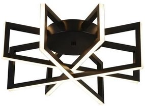 Plafoniera LED design modern Belle negru D-45cm