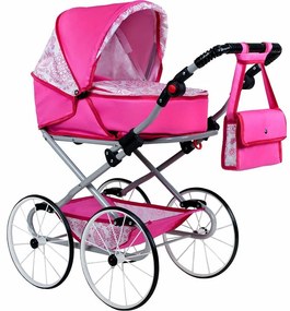 Cărucior pentru păpuși New Baby Natálka , roz