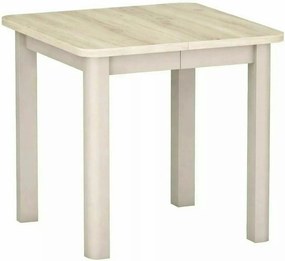 Masă extensibilă OSKAR, stejar cremona/cașmir, PAL laminat/MDF, 80–200