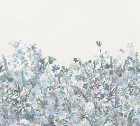 Tapet May Meadow, Soft Blue, Rebel Walls