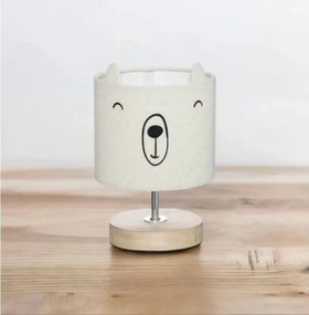Atmosphera - Lampă de masă pentru copii TOXEY, 1xE14/25W/230V, model ursuleț