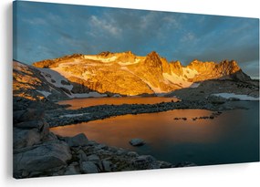 Tablou cu peisaj montan (90x60 cm)