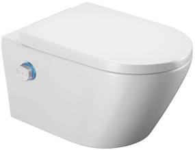 Set toaletă cu spălare Excellent Dakota CEEX.4024.593.D2.WH, buton de control Excellent Dakota CEEX.4022.D2.CR