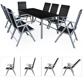 Deuba Fitting din aluminiu ALU 1 + 8 - Argintiu