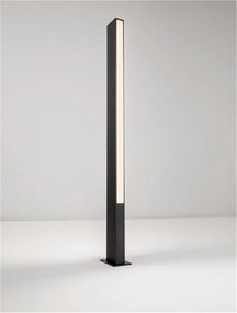 Stalp negru de exterior LED IP65 Stor H-100cm