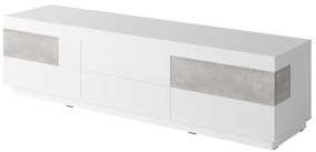 Zondo Masă TV Stacey Typ 40 (beton + alb). 1030492