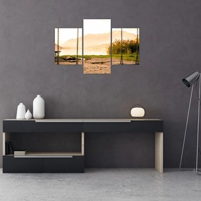 Tablou - balansoar în natură (90x60 cm)