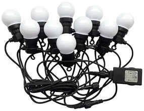 Șir LED exterior STRING 5m 10xLED/0,5W/230V IP44 3000K