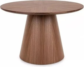 Masuta de cafea Angel nuc ø60/h40 cm