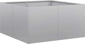 vidaXL Jardinieră 80x80x40 cm oțel galvanizat