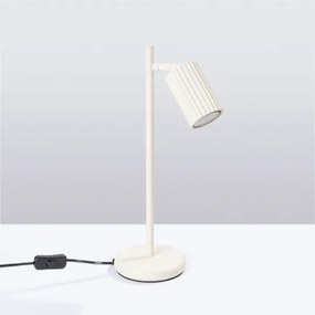 Lampă de masă Sollux SL.1605 KARBON 1xGU10/10W/230V crem