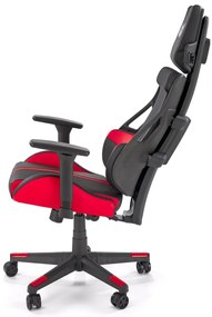 Scaun de birou Nitro negru/rosu H137 cm