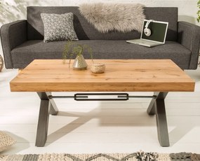 Masuta design industrial Thor 110cm, stejar salbatic A-38808 VC