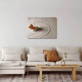 Tablou pe sticlă - Liniște în suflet (70x50 cm)