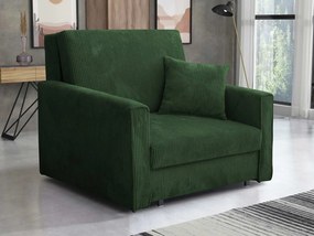 Fotoliu extensibil Clovea Bis Premium I (Verde închis) (cu sp. depozitare). 1105652