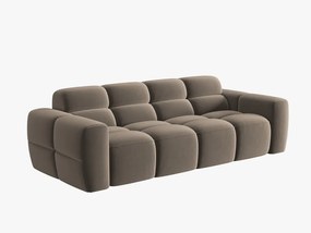 Canapea Lisa 4 locuri catifea L256 cm