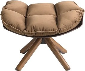 Taburete pivotant, Suport pentru picioare Brown