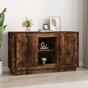831882 vidaXL Dulap, stejar afumat, 102x35x60 cm, lemn prelucrat