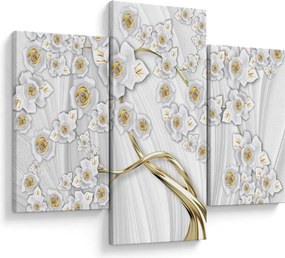 Tablou - Copac cu decor auriu (90x60 cm)