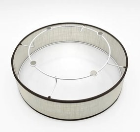 Brilagi - Plafonieră LED BELLADONNA, 20W, 230V, Ø 30 cm, crem/stejar