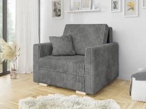 Fotoliu extensibil Clovea Pano I (Gri) (cu sp. depozitare). Promo -17%. 1105669
