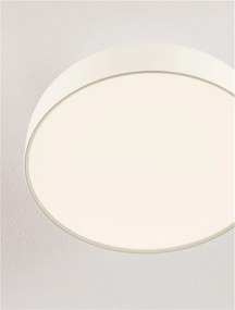 Plafoniera LED stil modern 3000K NOELIA alb 40cm