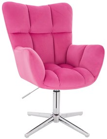 HR650CROSS Scaun Roz Catifea