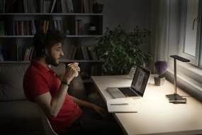 Osram - Lampă de birou LED reglabilă OFFICE LINE LED/17W/230V neagră