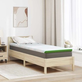 vidaXL Păturile pentru saltea Alb și Verde 70 x 200 cm
