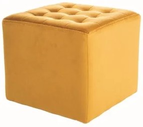 Scaun Lori Velvet, galben
