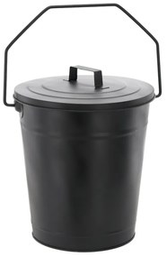 Găleată petru cenușă Aldotrade cu capac, diam. 21/27cm, în.36cm