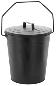 Găleată petru cenușă Aldotrade cu capac, diam. 21/27cm, în.36cm