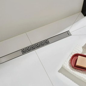 Set rigola dus plus capac Wirquin So Line finisaj inox 50 cm